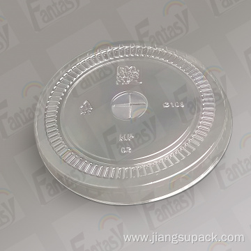 Rainbow 95mm PET Doom Plastic Lid For Cups